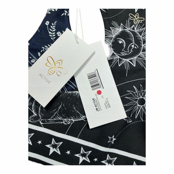 JOHNNY WAS Size Medium Bursting High Waist Sculpting Bell Leggings & Sports Bra - Picture 8 of 10